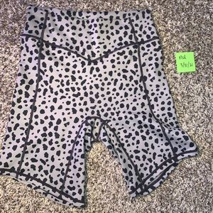 Balance Athletica Rider Shorts - Snow Leopard